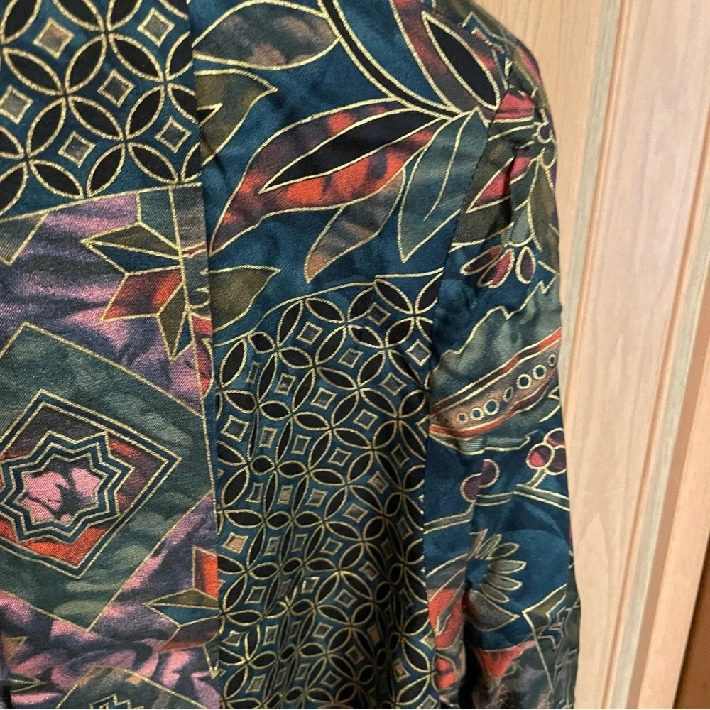 Sears Multicolor Patterned Jacket - Picture 4 of 5